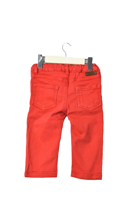 A Red Casual Pants from Bonpoint in size 6-12M for girl. (Back View)