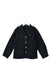 A Black Coats from Bonton in size 8Y for girl. (Front View)