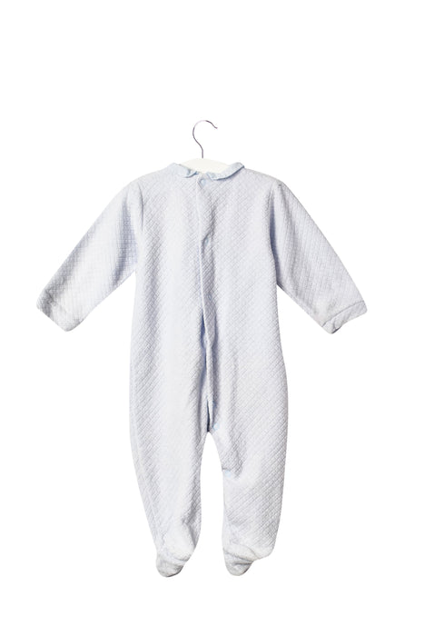 A Blue Long Sleeve Jumpsuits from Babidu in size 6-12M for boy. (Back View)