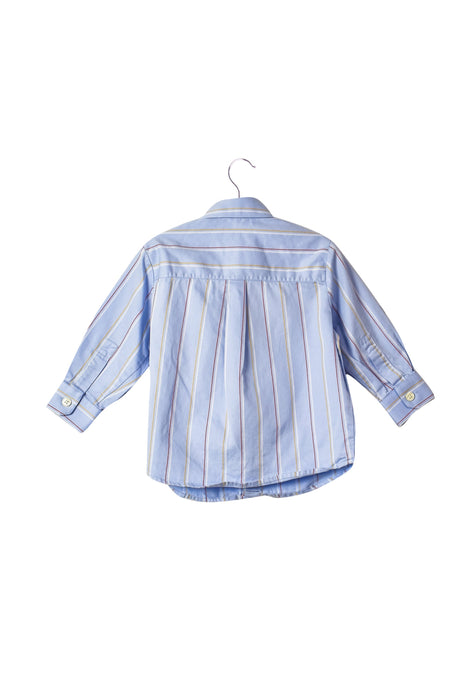 A Blue Shirts from Nicholas & Bears in size 6-12M for boy. (Back View)