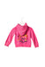 A Pink Zippered Sweatshirts from Juicy Couture in size 2T for girl. (Back View)