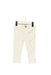 A White Casual Pants from 7 For All Mankind in size 6-12M for girl. (Front View)