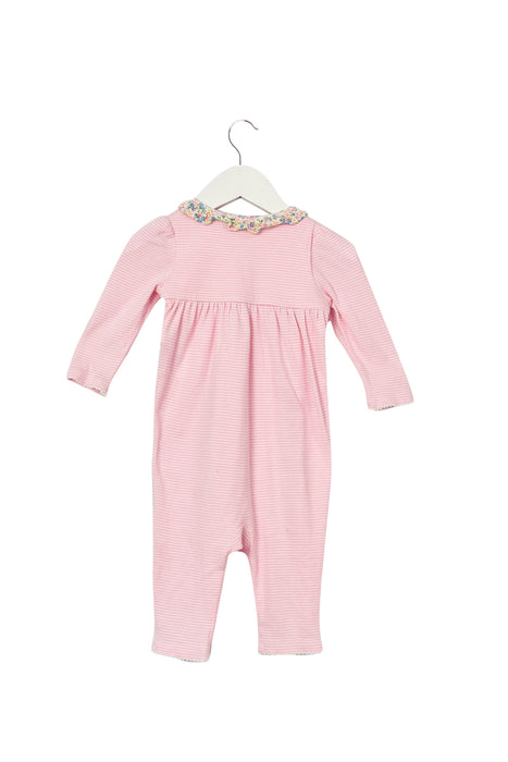 A Pink Long Sleeve Jumpsuits from Ralph Lauren in size 3-6M for girl. (Back View)
