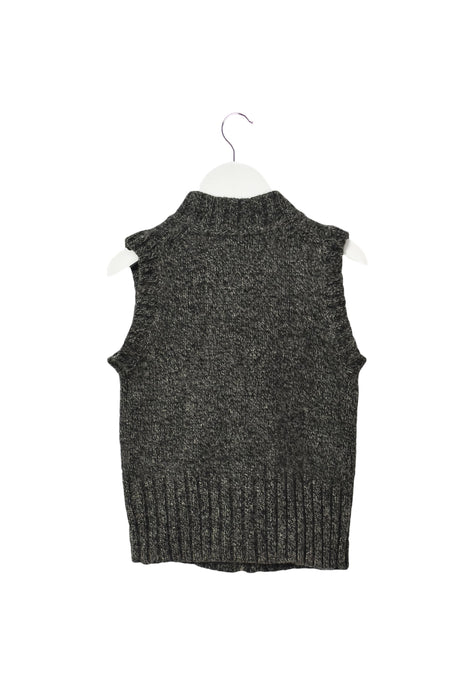 A Grey Knit Sweaters from I Pinco Pallino in size 6T for boy. (Back View)