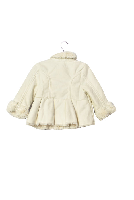 A White Coats from Catimini in size 6-12M for girl. (Back View)