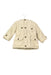 A Beige Puffer/Quilted Jackets from Jacadi in size 6-12M for girl. (Front View)