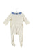 A White Long Sleeve Jumpsuits from Jacadi in size 3-6M for girl. (Back View)