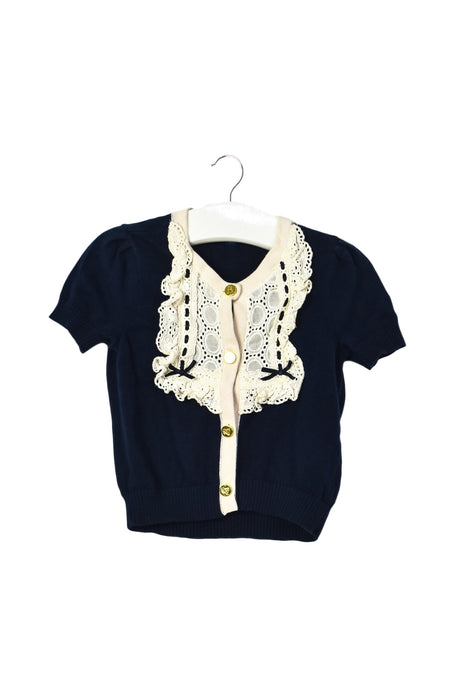 A Navy Cardigans from Nicholas & Bears in size 6-12M for girl. (Front View)