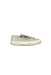 A Silver Sneakers from Superga in size 6T for girl. (Back View)