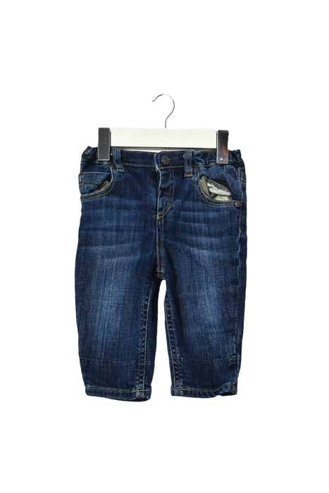 A Blue Jeans from Burberry in size 3-6M for boy. (Front View)