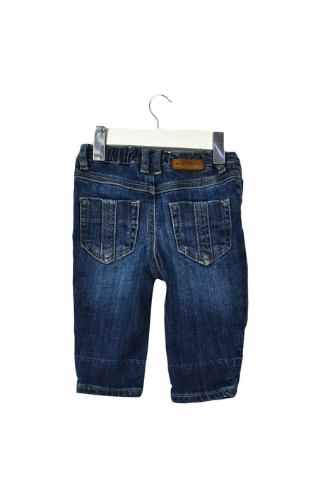 A Blue Jeans from Burberry in size 3-6M for boy. (Back View)