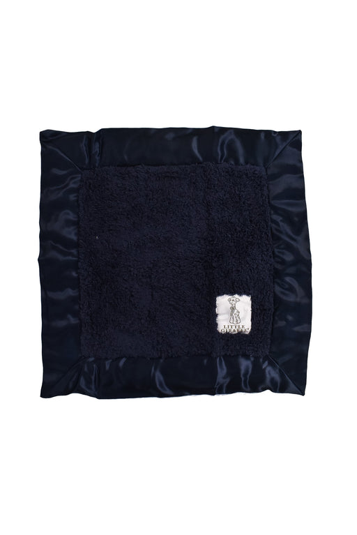 A Navy Safety Blankets from Little Giraffe in size O/S for girl. (Front View)