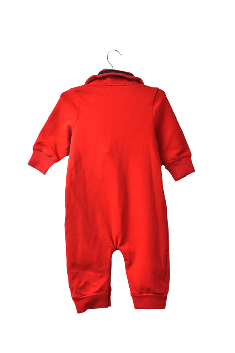 A Red Long Sleeve Jumpsuits from Nicholas & Bears in size 3-6M for boy. (Back View)
