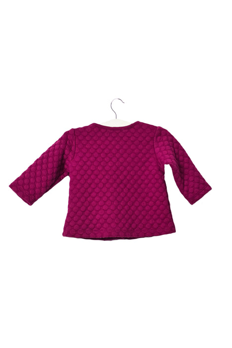 A Purple Cardigans from null in size 0-3M for girl. (Back View)