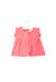 A Pink Short Sleeve Tops from Gocco in size 3-6M for girl. (Front View)
