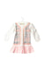A Multi Long Sleeve Dresses from Organic Baby in size 3-6M for girl. (Front View)