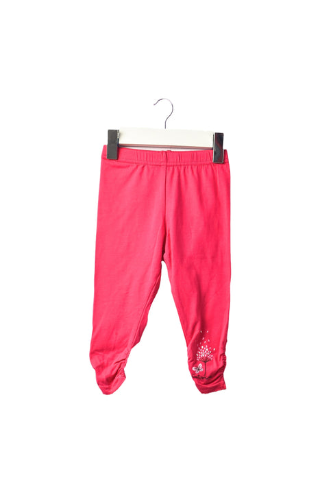 A Pink Leggings from Catimini in size 6-12M for girl. (Front View)