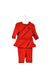 A Red Long Sleeve Jumpsuits from Ferrari in size 3-6M for girl. (Front View)