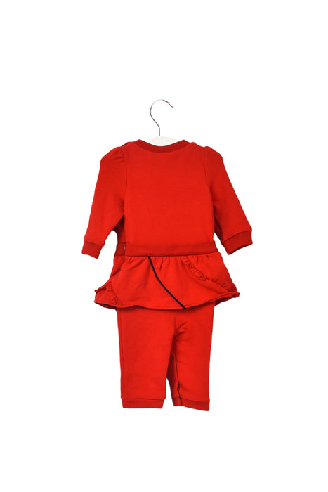 A Red Long Sleeve Jumpsuits from Ferrari in size 3-6M for girl. (Back View)