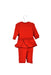 A Red Long Sleeve Jumpsuits from Ferrari in size 3-6M for girl. (Back View)