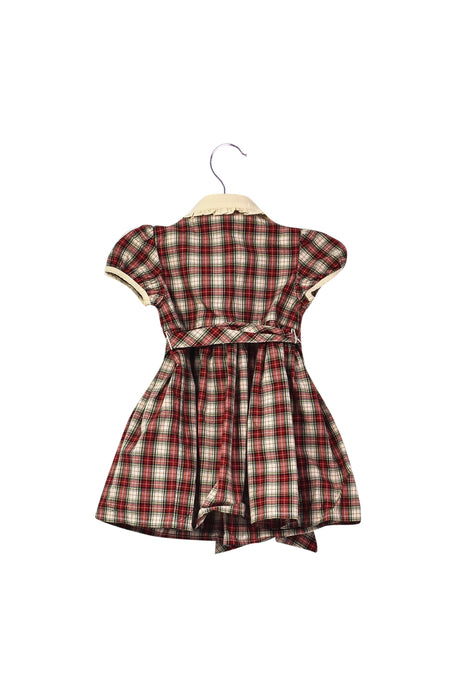 A Multi Short Sleeve Dresses from Ralph Lauren in size 6-12M for girl. (Back View)