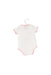 A White Short Sleeve Bodysuits from Armani in size 0-3M for girl. (Back View)