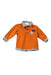 A Orange Long Sleeve Polos from P'tit Bisou in size 3-6M for boy. (Front View)