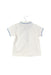 A White Short Sleeve Polos from Sergent Major in size 3-6M for boy. (Back View)