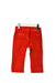 A Red Casual Pants from Jacadi in size 6-12M for girl. (Front View)