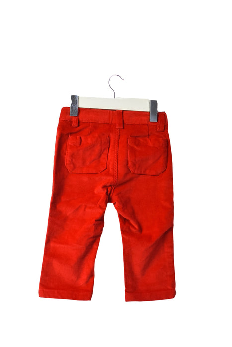 A Red Casual Pants from Jacadi in size 6-12M for girl. (Back View)