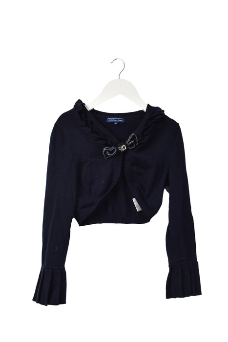 A Navy Cardigans from Nicholas & Bears in size 6T for girl. (Front View)