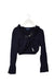 A Navy Cardigans from Nicholas & Bears in size 6T for girl. (Front View)