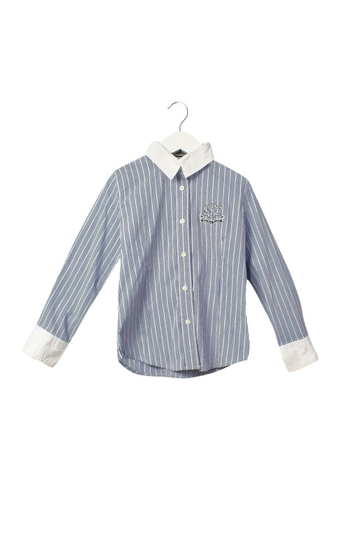 A Blue Shirts from Scapa Sports in size 6T for boy. (Front View)