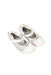A Silver Flats from Step2wo in size 7Y for girl. (Front View)