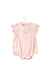 A Pink Rompers from Miki House in size 12-18M for girl. (Front View)