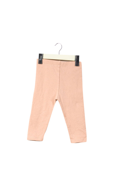 A Pink Leggings from Bout'Chou in size 3-6M for girl. (Front View)