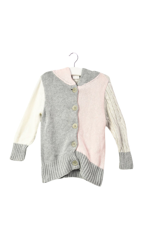A Pink Cardigans from Seed in size 6-12M for girl. (Front View)