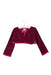 A Purple Cardigans from Sergent Major in size 2T for girl. (Front View)