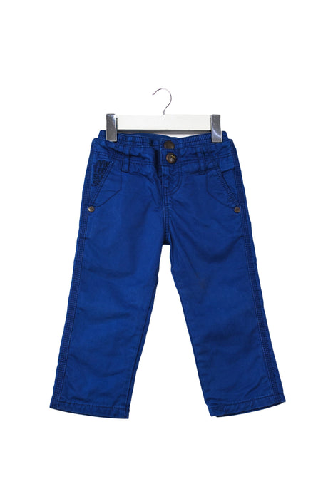 A Blue Casual Pants from Catimini in size 12-18M for boy. (Front View)
