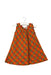 A Orange Sleeveless Dresses from Caramel Baby & Child in size 6-12M for girl. (Front View)
