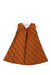 A Orange Sleeveless Dresses from Caramel Baby & Child in size 6-12M for girl. (Back View)