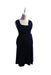 A Navy Sleeveless Dresses from Ripe in size XS for maternity. (Front View)
