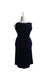 A Navy Sleeveless Dresses from Ripe in size XS for maternity. (Back View)