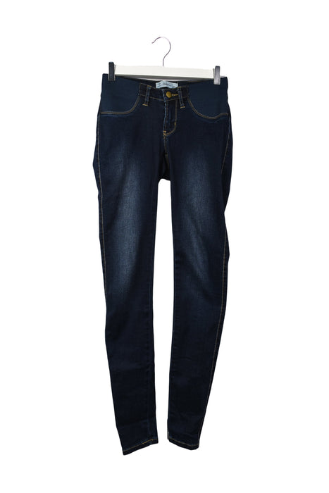 A Blue Jeans from Ripe in size XS for maternity. (Front View)