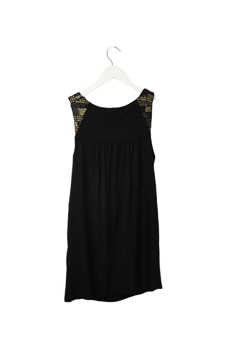 A Black Sleeveless Tops from Ripe in size XS for maternity. (Back View)