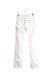 A White Casual Pants from Pietro Brunelli in size XXS for maternity. (Back View)