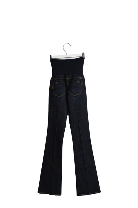 A Blue Jeans from PAIGE in size XS for maternity. (Back View)