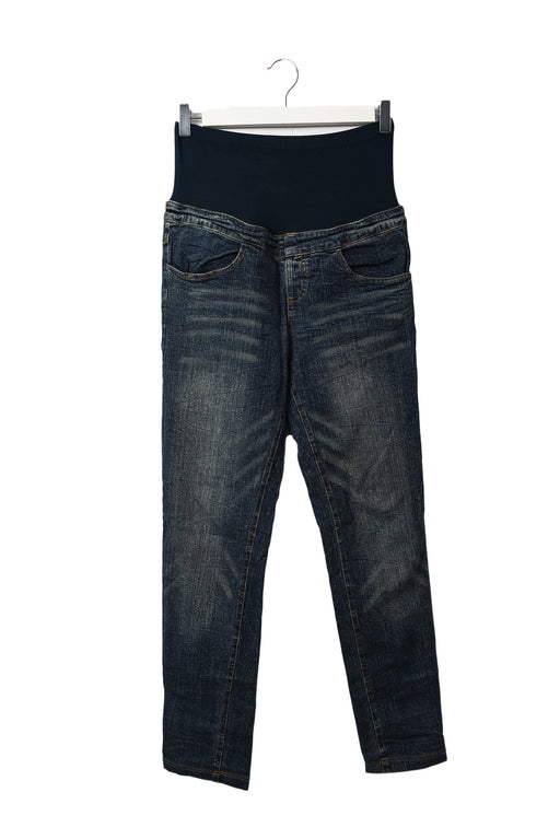 A Blue Jeans from Gennie's in size S for maternity. (Front View)