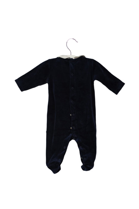 A Navy Long Sleeve Jumpsuits from Ralph Lauren in size 3-6M for girl. (Back View)