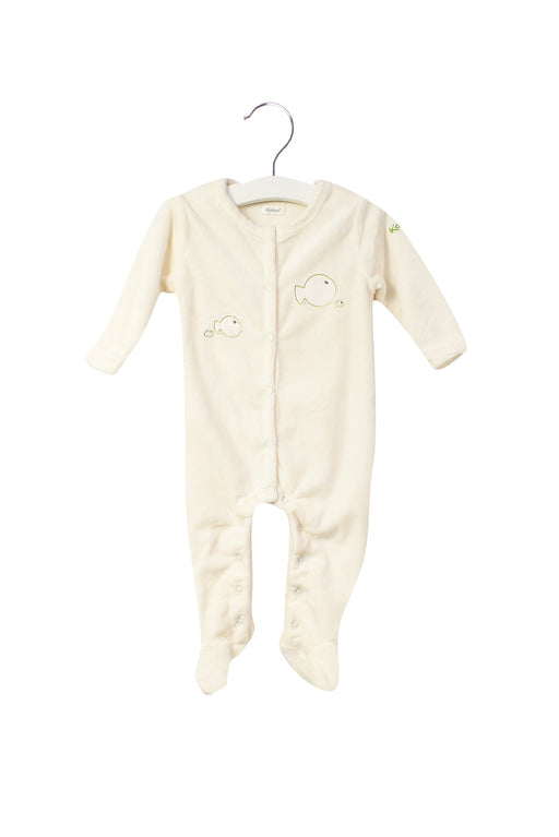 A Ivory Long Sleeve Jumpsuits from Kaloo in size 6-12M for girl. (Front View)